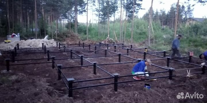 Комбинированные сваи