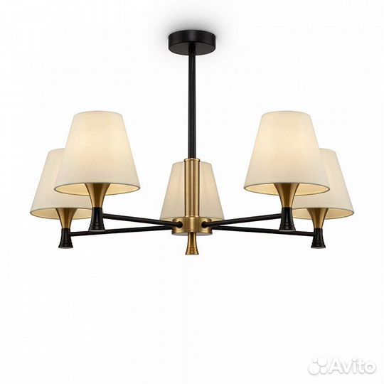 Люстра потолочная Perfetto Freya FR5098PL-05BBS