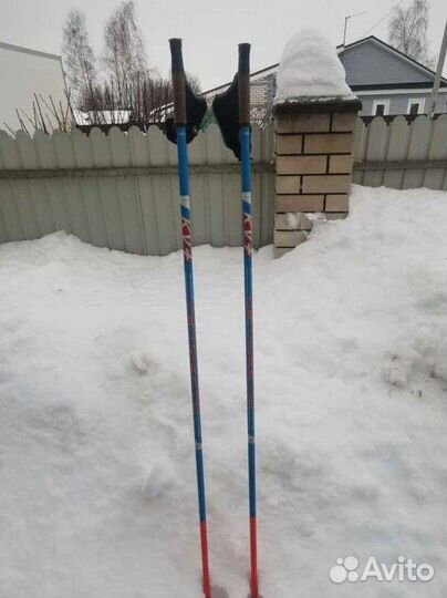 Лыжные палки KV+ tempesta clip ростовка 160см