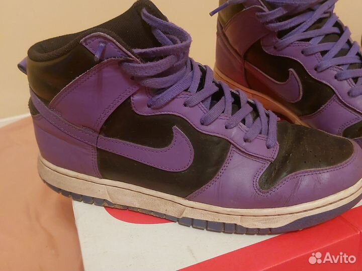 Кроссовик Nike dunk high physic purple оригинал