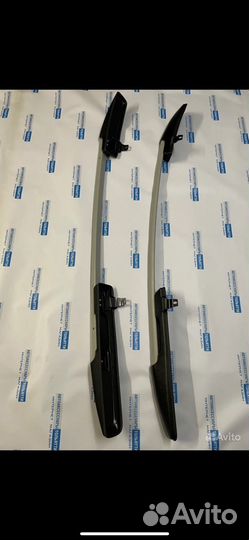 Лада Калина хетчбэк рейлинги усиленные/серебро