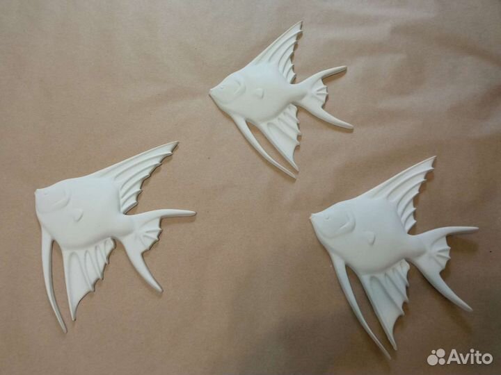 Декор пано рыбки украшение стены дома