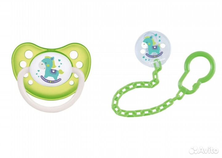 Пустышка. Клипса для пустышек