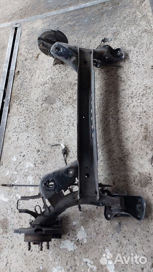 Балка задняя skoda octavia a7