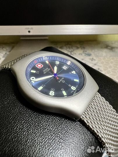 Swiss military blue dial swiss made