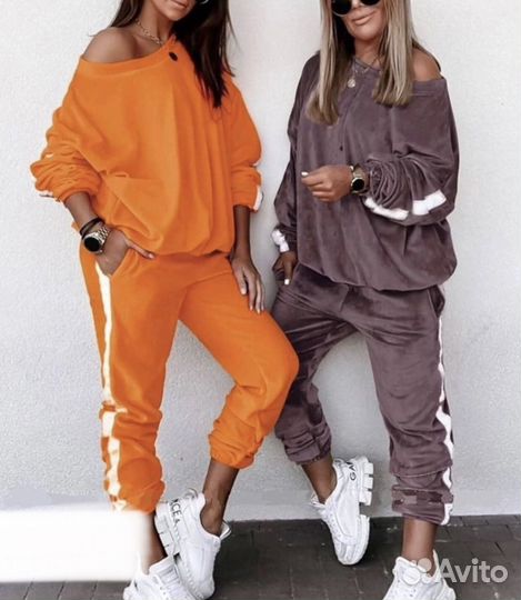 Спортивный костюм велюр