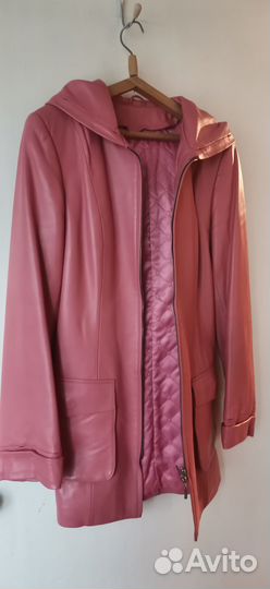 Куртка женская натуральная кожа утепленная Турция