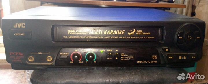 Видеомагнитофон JVC HR-P71K