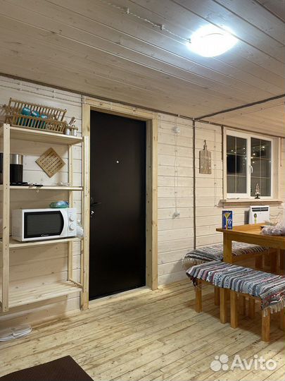 Баня на дровах с чаном