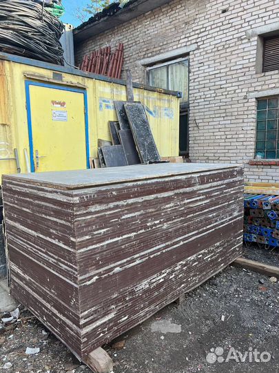 Ламинированная фанера бу