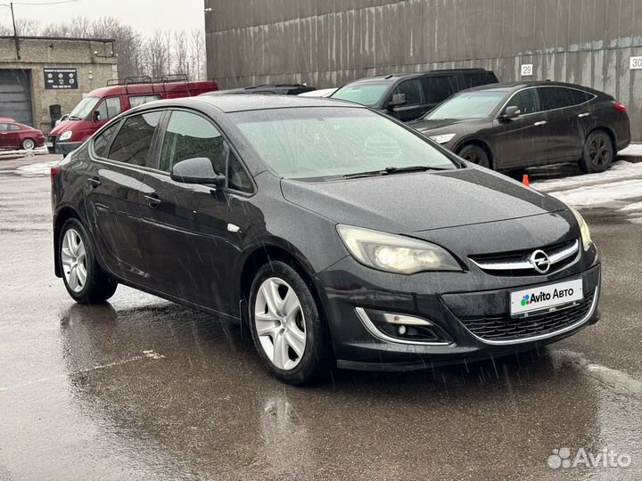Opel Astra 1.6 AT, 2013, 159 000 км