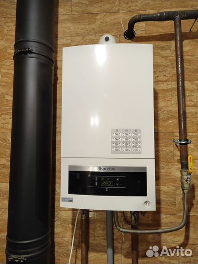 Котел газовый Buderus Logamax U072-24 одноконтурны