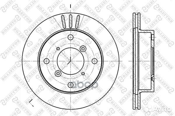 6020-5205V-SX диск тормозной передний Suzuki S