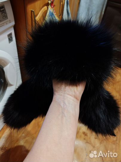 Шапка ушанка женская