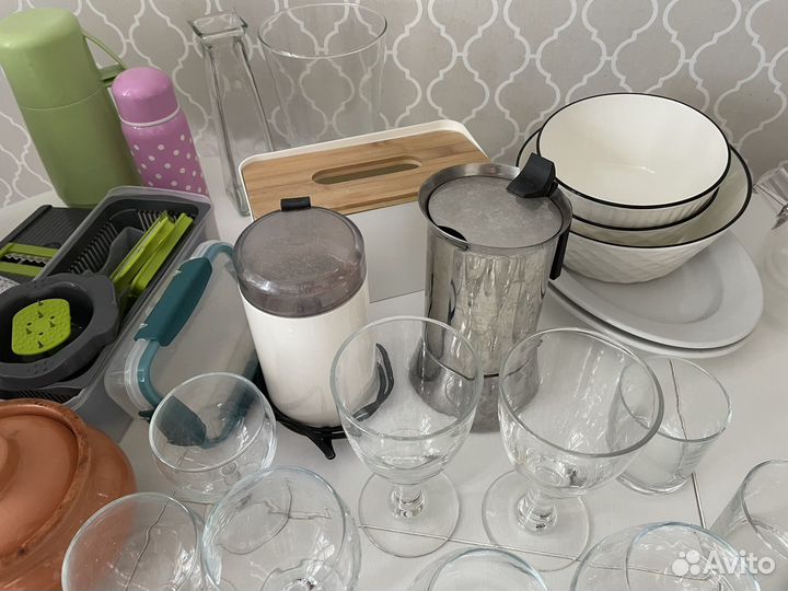 Набор столовой посуды бокалы