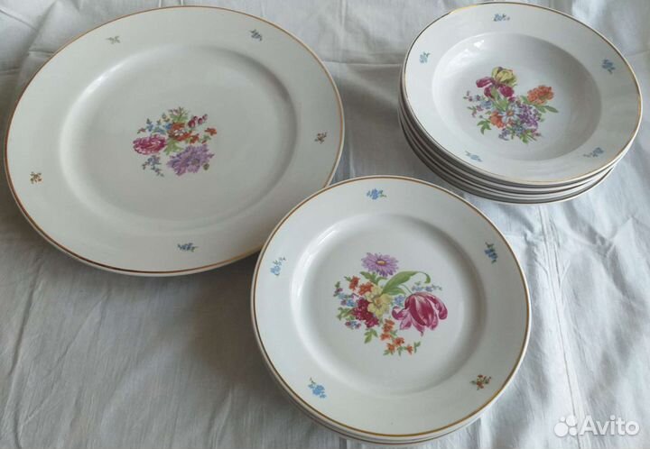 Тарелки дулево СССР