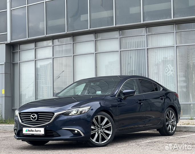 Mazda 6 2.5 AT, 2017, 83 600 км