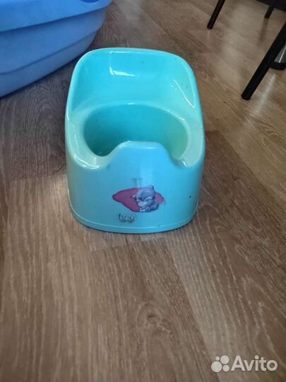 Горшок, ванночка и горка