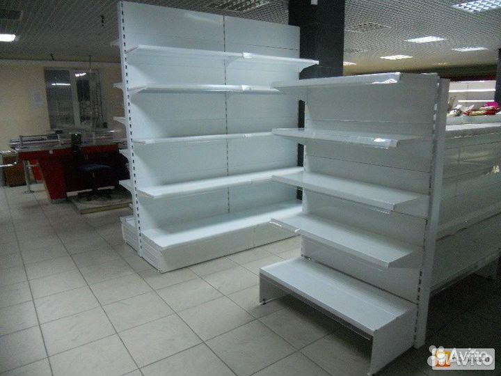 Торговые стеллажи бу усиленные