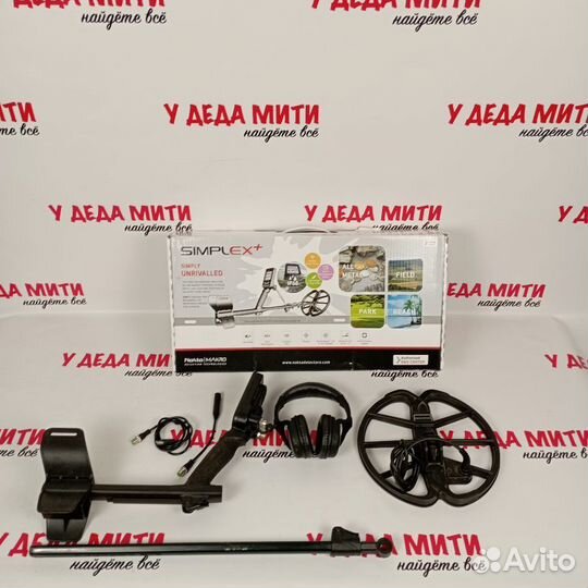 Б/У Металлоискатель Nokta Makro Simplex + WHP