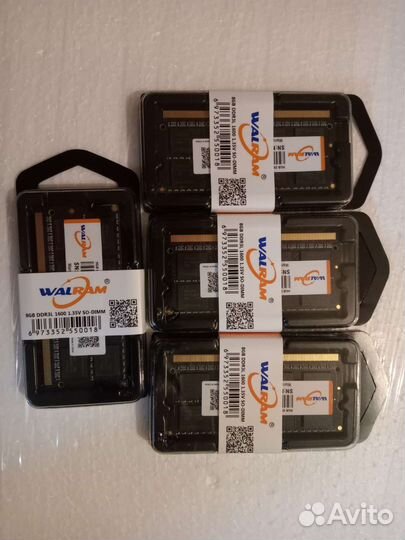 Оперативная память sodimm 8gb 16gb 32gb ноут