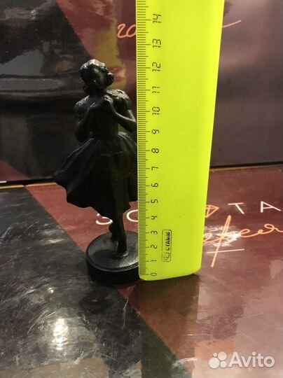 Статуэтка касли балерина жизель чугун