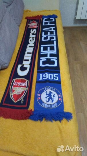 Шарфы футбольных клубов Англии