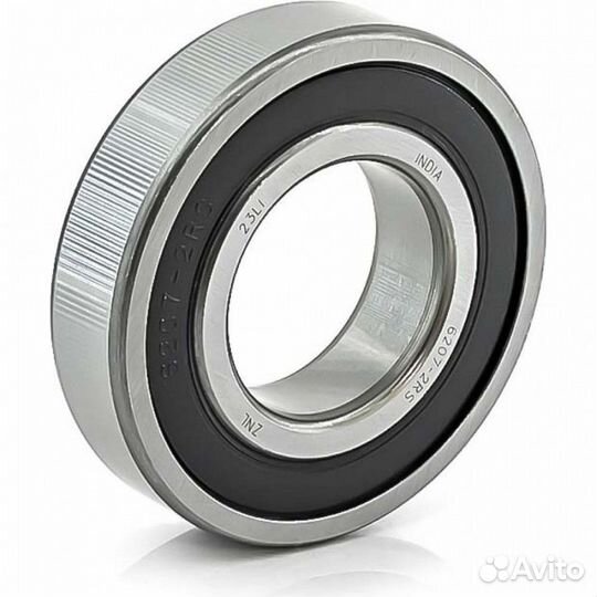 Подшипник 180207 (35х72х17) закрытый резиной (6207