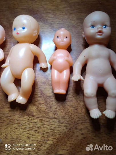 Игрушки СССР пупсики