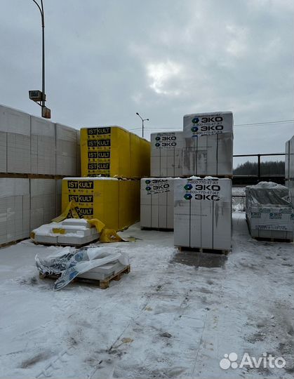 Газобетонные блоки Эко, лср D500