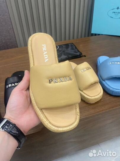 Шлепанцы prada