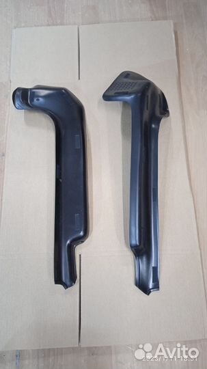 Передние накладки ковролина Лада Ларгус с подпяточ