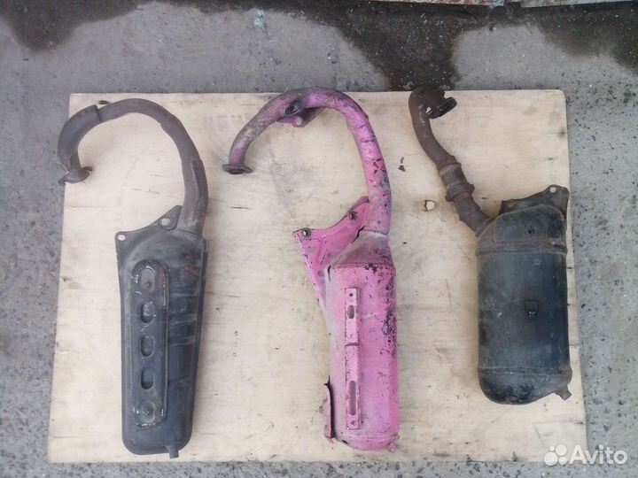 Глушителя для японских скутеров