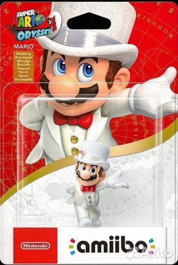 Amiibo Super Mario Odyssey Wedding Mario