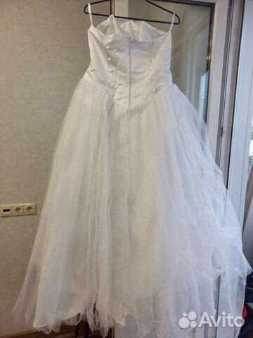 Свадебное платье 42-44 объявление продам