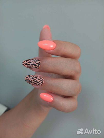 Маникюр,покрытие гель лак