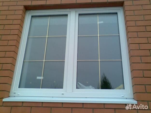 Пластиковые окна с декоративными элементами