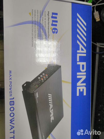 Усилитель Alpine 446