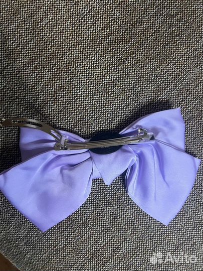 Бант для волос на заколке