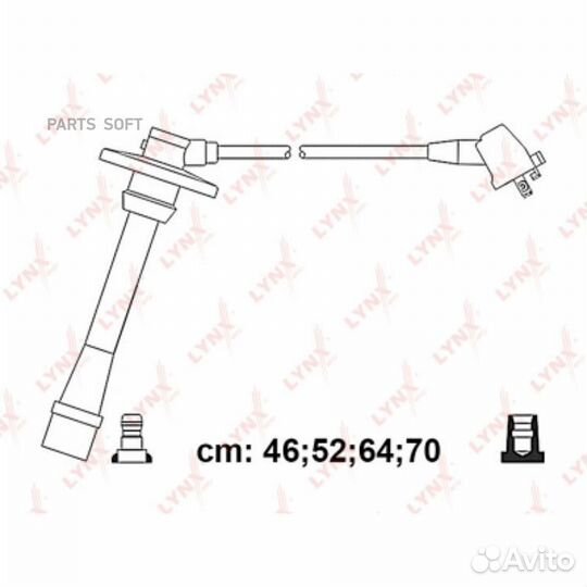 Lynxauto SPC7574 Провода высоковольтные