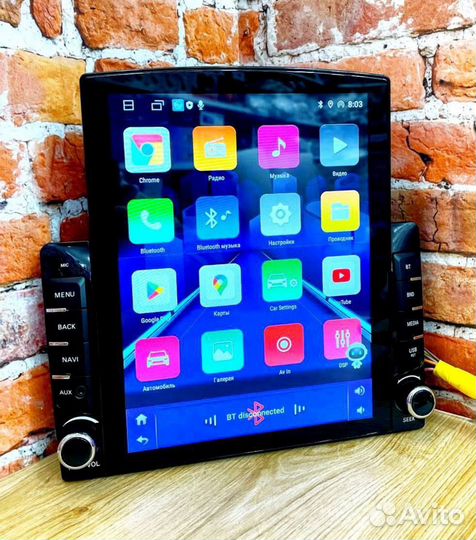 Магнитола в стиле tesla bos mini - a97