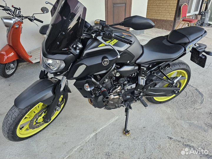 Yamaha MT 07 2018, 20 Тыс. пробег