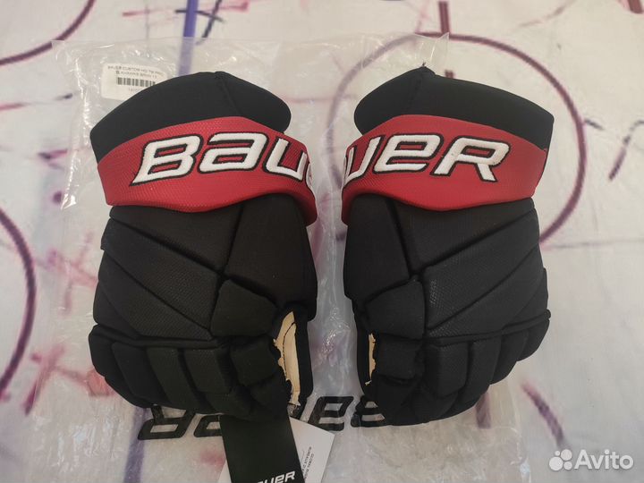 Новые Bauer Pro хоккейные перчатки Chicago 13