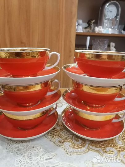 Чайный сервиз Дулево