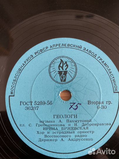 Пластинки для патефона