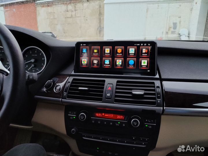 Android монитор 10.25 для BMW X5 E70, X6 E71 CCC