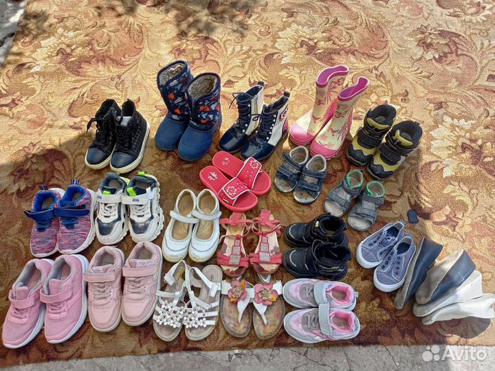 Обувь для девочек пакетам