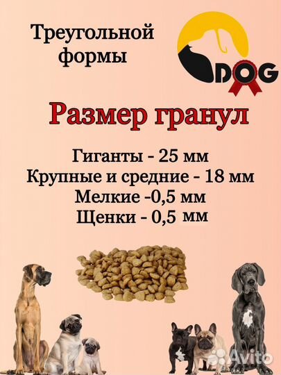 DOG корм для собак (суперпремиум)
