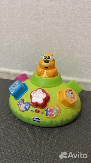 Сортер крот обучающий chicco музыкальный