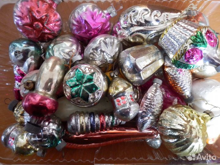 Ёлочные игрушки СССР )